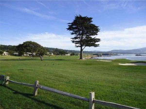 18th Hole at Pebble Beach Golf Course California