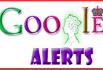 Queen Elizabeth Google Logo for Alerts
